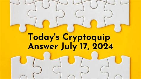 Cryptoquip Puzzle 4