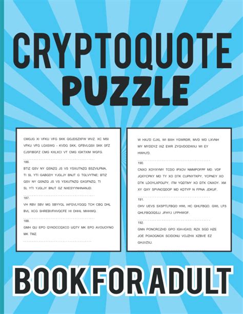 Cryptoquote Books