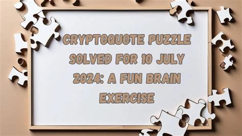 A person smiling while solving a cryptoquote puzzle