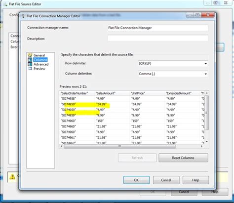 CSV Business Intelligence