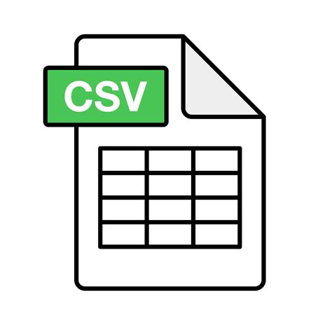 CSV File Icon