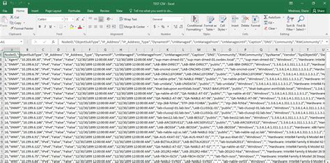 Understanding CSV Format