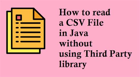 CSV Third-Party Library