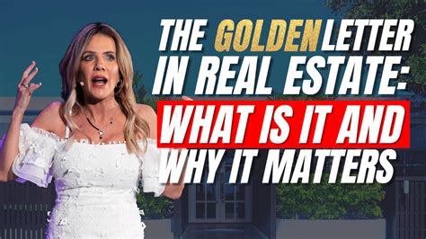 Clear Call-to-Action in Golden Letter Real Estate Example