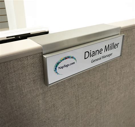 Cubicle Name Plates Ideas