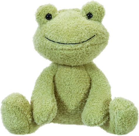 Cuddly frog plush