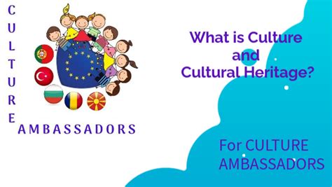 Description of Cultural Ambassadors