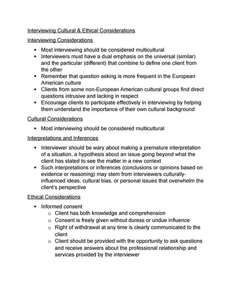 Cultural Considerations in Motivational Interviewing