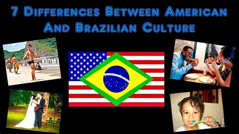 Brazilian and American flags together