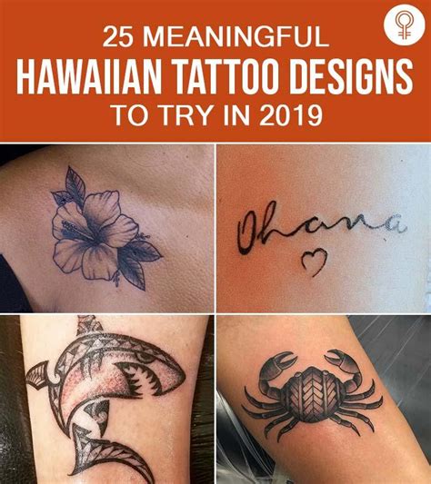 Cultural significance of Hawaiian tattoos