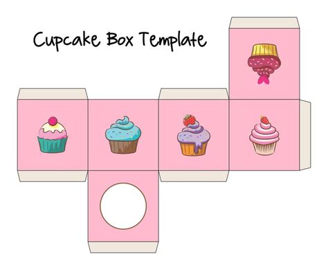 Benefits of DIY Cupcake Box Templates