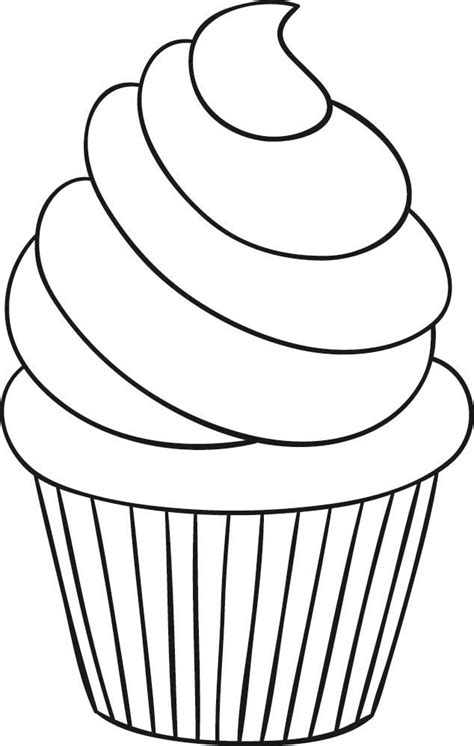 Cupcake Cake Template Printable