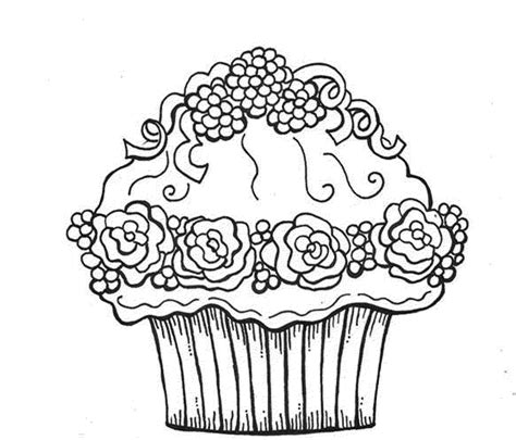 Cupcake coloring book