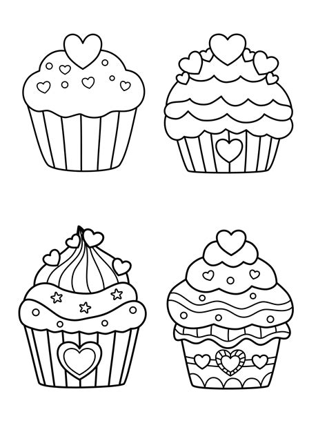 Ideas for coloring cupcakes