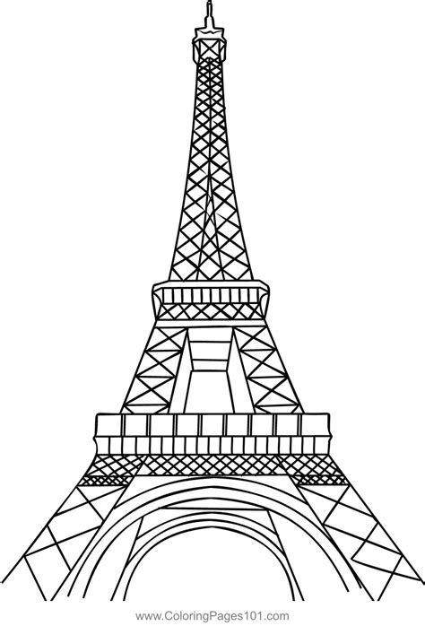 Cupcake tower coloring page for kids