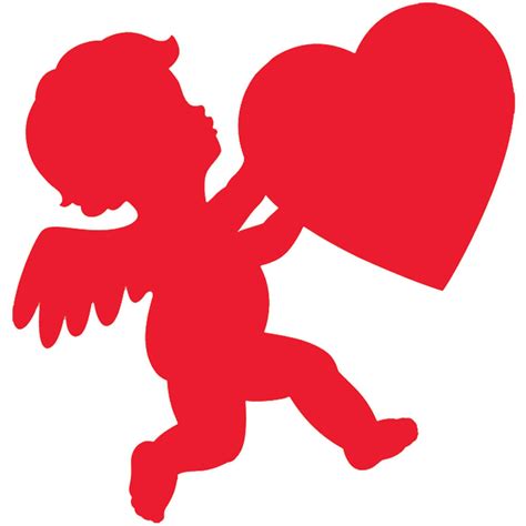 A illustration of Cupid on Valentine's Day