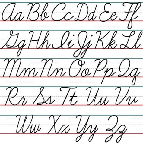 Cursive Alphabet Worksheet