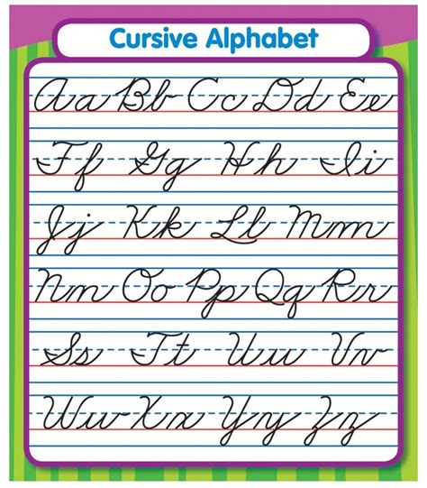 Cursive Alphabet Printable 2