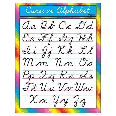 Cursive Alphabet Templates