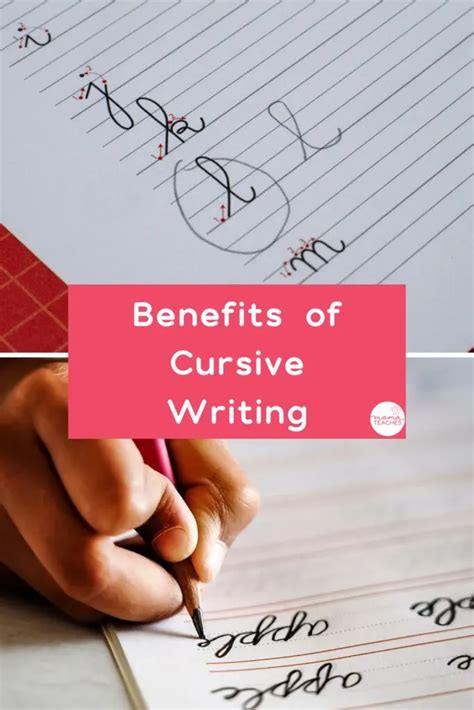 Benefits of Cursive Handwriting