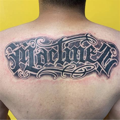 Cursive Tattoo Artist