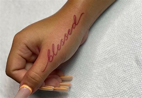 Cursive Tattoo Design Tips