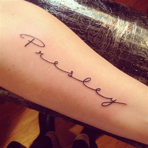 Cursive Tattoo Designs