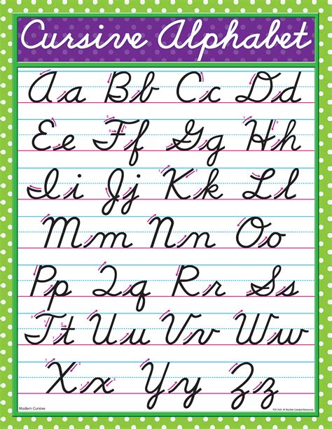 Cursive Words Worksheet