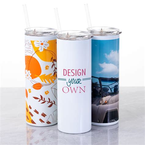 Custom 20 Oz Skinny Tumbler Designs