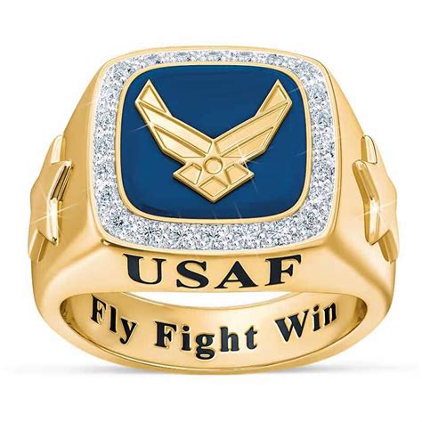 Custom Air Force Military Ring