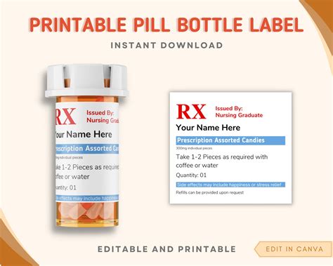 Custom Chill Pill Template Design