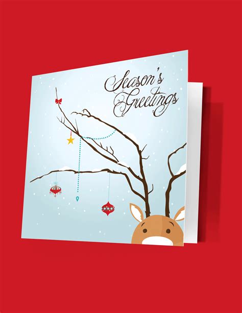 Custom Christmas cards for business