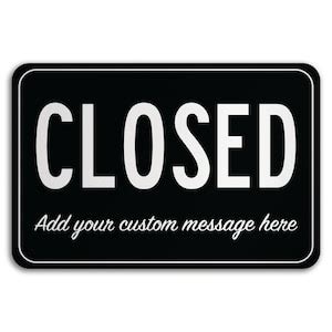 Effective Closed Sign Tips