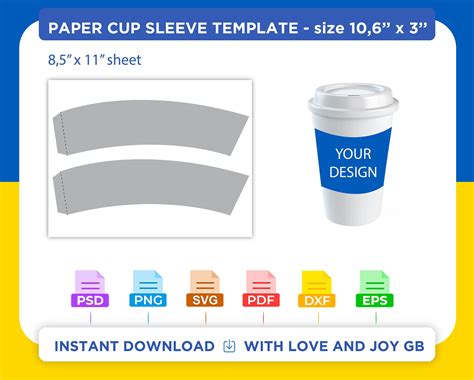 Custom Coffee Cup Templates