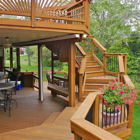 Custom deck design ideas