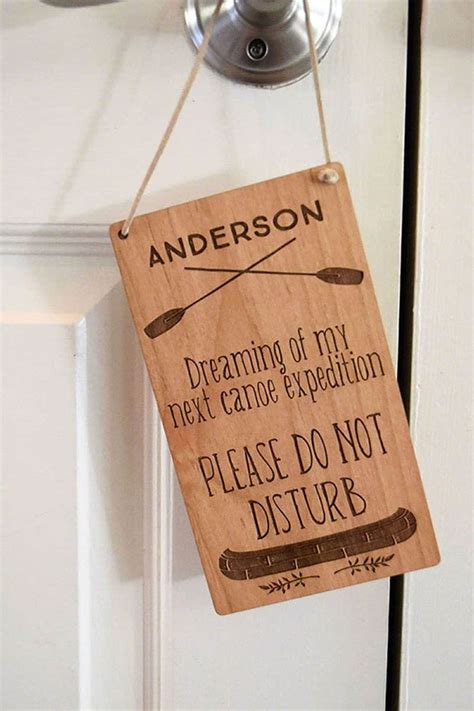 Customizable Do Not Disturb Signs