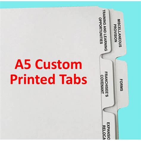 Custom File Tabs