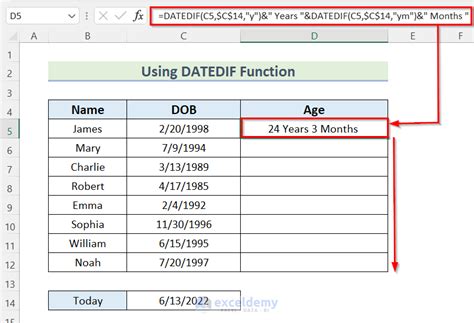 Custom functions for age calculation