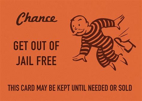 Custom Get Out of Jail Free Card Design