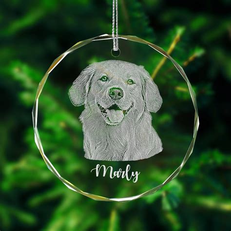 Custom Glass Ornaments for Pets