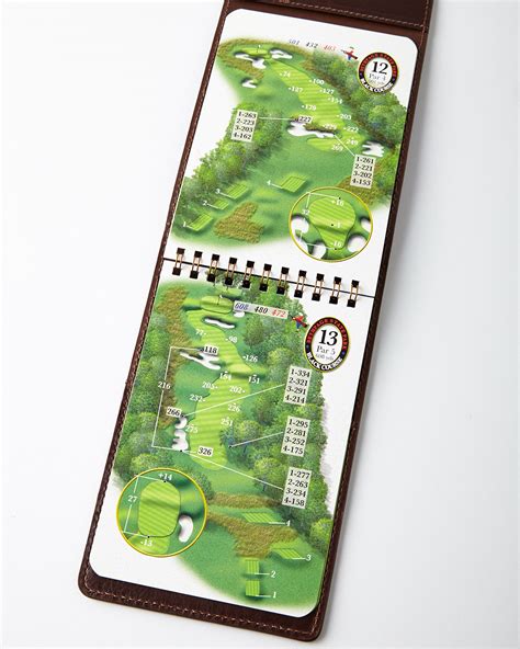 Custom Golf Yardage Book