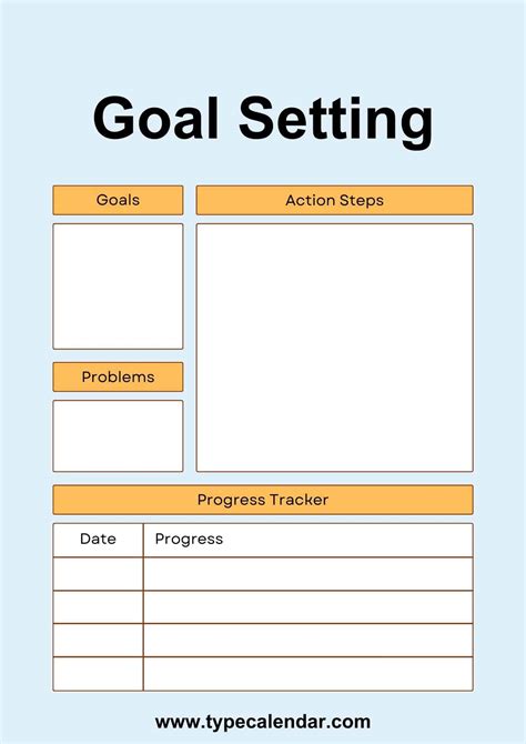 A Google Slides Template for Custom Goal Setting