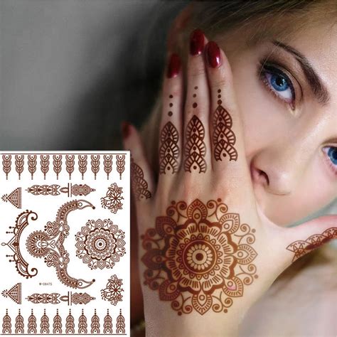 Custom Henna Stickers