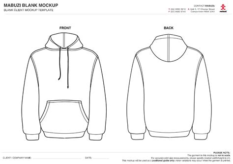 Custom Hoodie Template Download