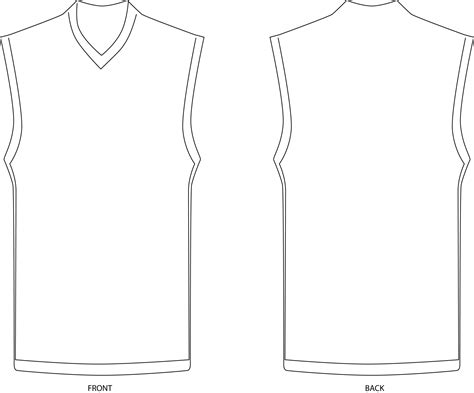 Custom Jersey Template