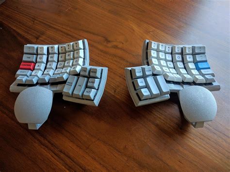 A 3D printer printing a custom keyboard