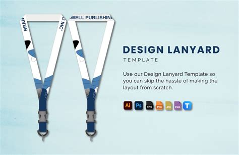 Lanyard Template PSD Gallery 3