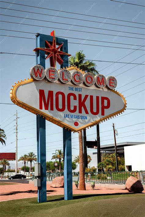 Custom Las Vegas Sign Mockups