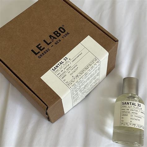 Custom Le Labo fragrance label