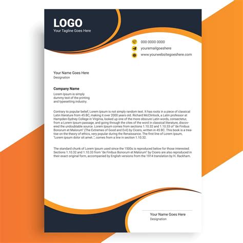 Custom Letterhead Template